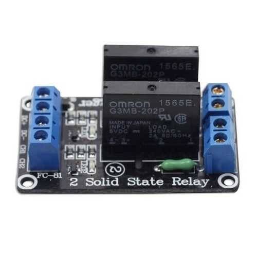 5V 2 Kanal Solid State Röle Kartı - 2