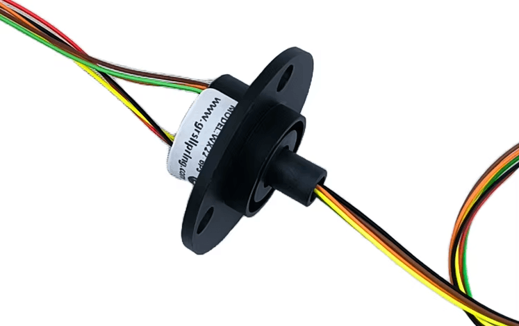 6 Kablolu 22mm Flanşlı Slip Ring - 2