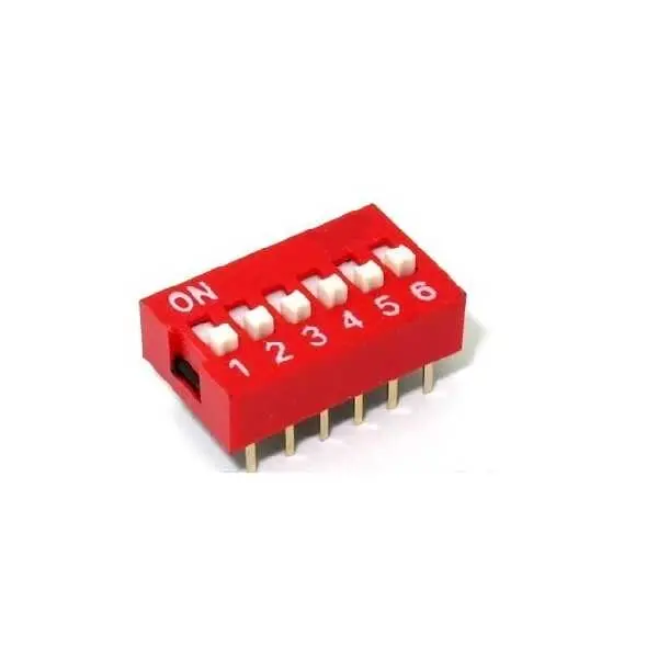 6 Pin Dip Switch - 1