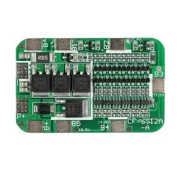 6S 15A BMS 18650 Lityum Pil Şarj Koruma Devresi - 1