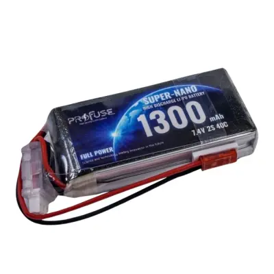 7.4V 2S 1300mAh 40C Lipo Batarya - 1 data-big=