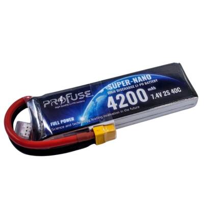 7.4V 2S 4200mAh 40C Lipo Batarya - 1 data-big=