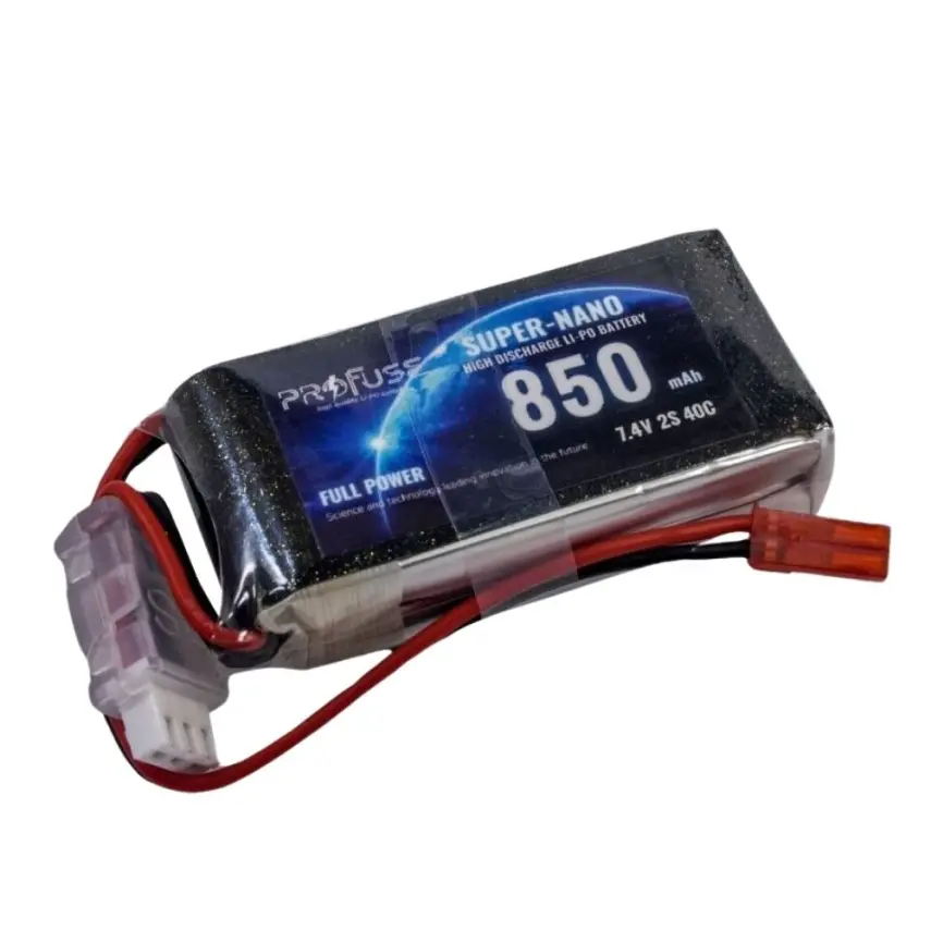 7.4V 2S 850mAh 40C Lipo Batarya - 1
