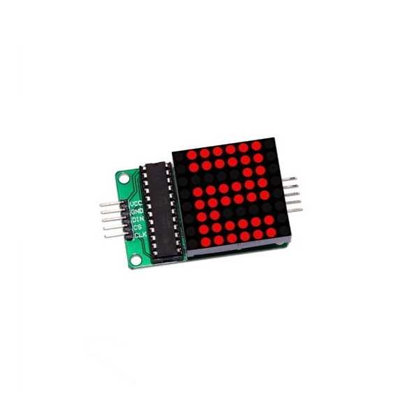 Arduino Uyumlu Sensör - Modül - 8x8 Kırmızı Dot Matrix Board
