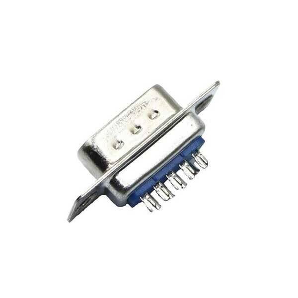 9 Pin Erkek D-Sub Konnektör - Lehim Tip - 2