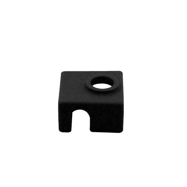 3D Yazıcı Parçaları - Alüminyum Isıtıcı Blok Silikon Kılıfı MK8 - Siyah