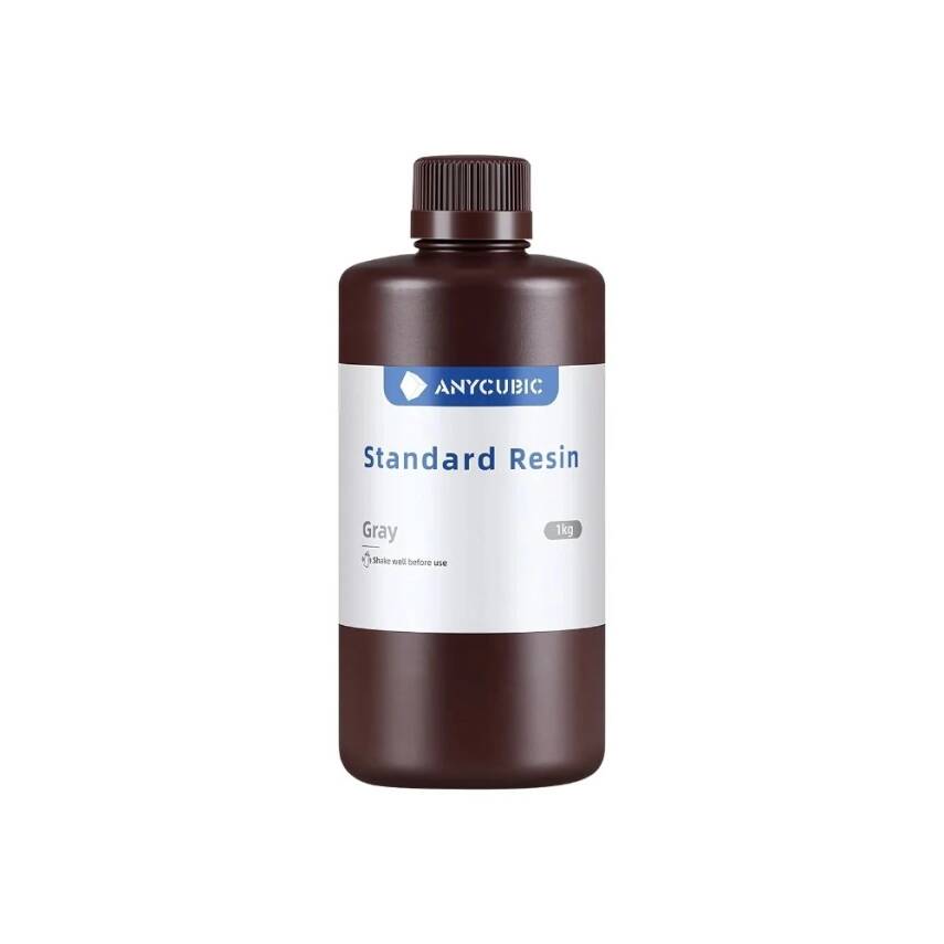 Anycubic 3D Yazıcı Reçine - Gri - 1Kg - 1