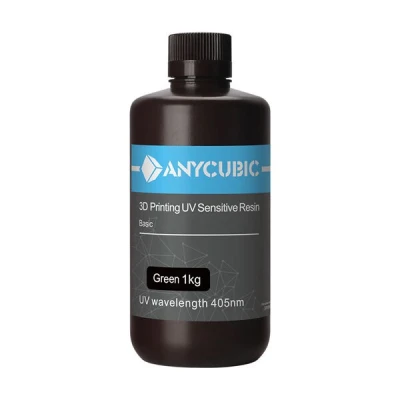 Anycubic 3D Yazıcı Reçine - Yeşil - 1Kg - 1 data-big=