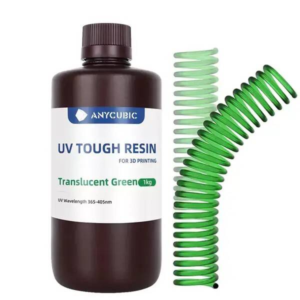 Anycubic Tough 3D Yazıcı Reçine - Yeşil - 1Kg - 1