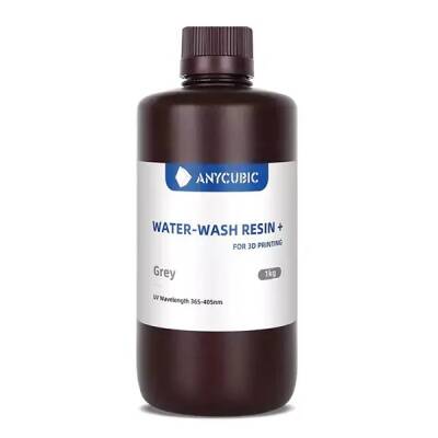 Anycubic Water Washable 3D Yazıcı Reçine - Gri - 1Kg - 2 data-big=