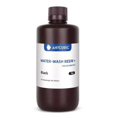 Anycubic Water Washable 3D Yazıcı Reçine - Siyah - 1Kg - 2 data-big=