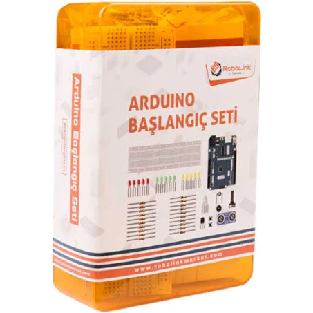 Arduino - Arduino Uno Başlangıç Seti (Klon) (EKitap ve Videolu)