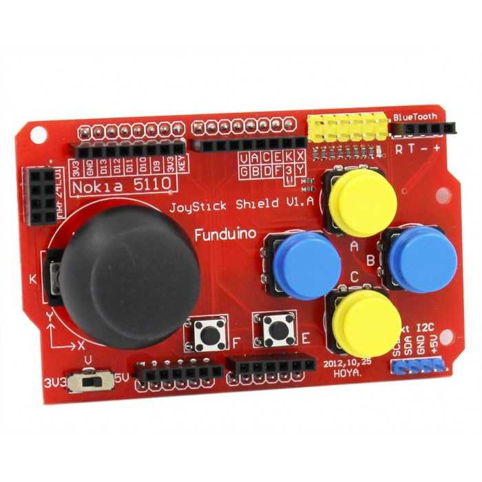 Arduino Uyumlu Sensör - Modül - Arduino Joystick Shield