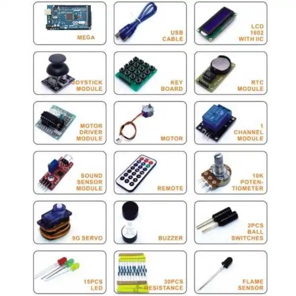 Arduino Setleri - Arduino Mega RFID Kit Seti