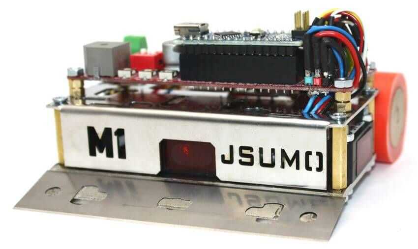 Robot Kit ve Aksesuarları - Arduino Mini Sumo Robot Kiti - Genesis