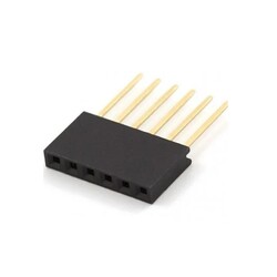 Konnektör - Klemens - Arduino Stackable Header 6 Pin - Arduino Shield Konnektörü