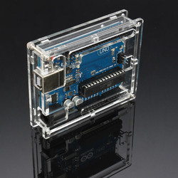 Arduino Uno R3 Case - Şeffaf - Thumbnail