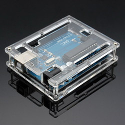 Arduino Uno R3 Case - Şeffaf - Thumbnail