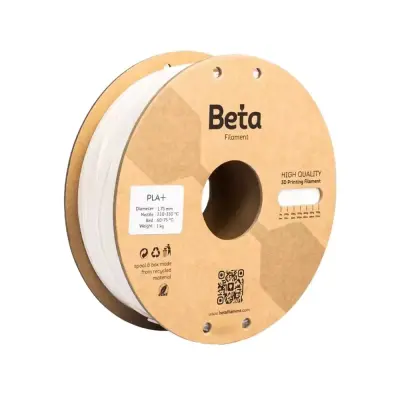Beta PLA Plus Filament Beyaz 1.75mm 1000gr - 1 data-big=