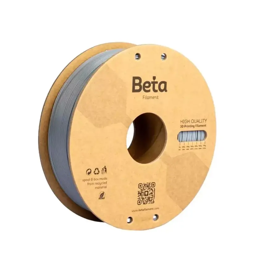 Beta PLA Plus Filament Gri 1.75mm 1000gr - 1