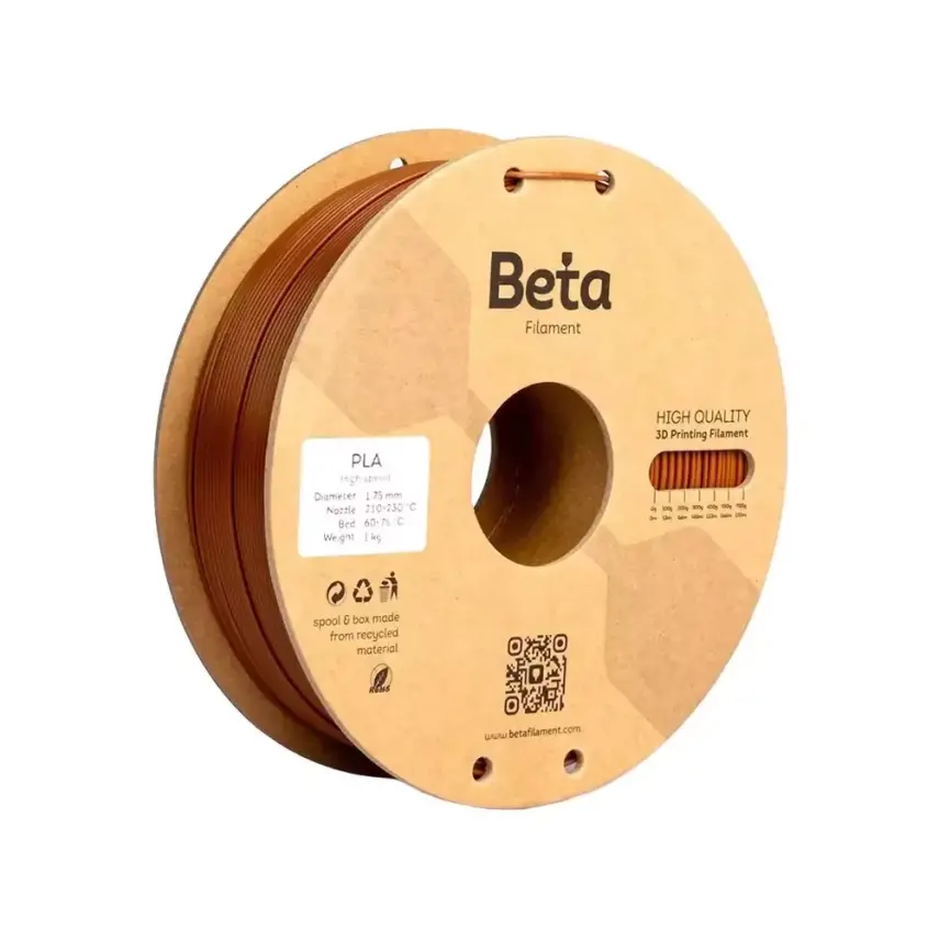 Beta PLA Plus Filament Kahverengi 1.75mm 1000gr - 1