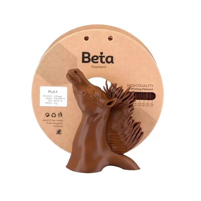 Beta PLA Plus Filament Kahverengi 1.75mm 1000gr - 2