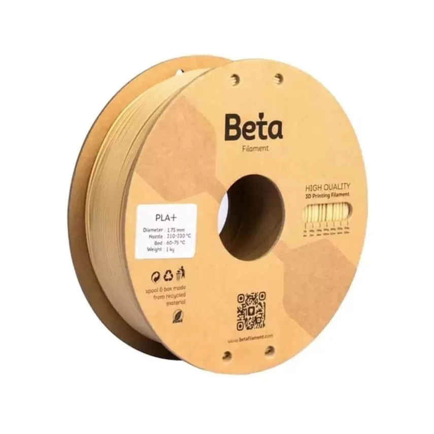 Beta PLA Plus Filament Natural Ten 1.75mm 1000gr - 3