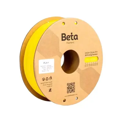 Beta PLA Plus Filament Sarı 1.75mm 1000gr - 1 data-big=