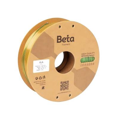 Beta PLA Silk Altın-Yeşil-Fuşya Filament 1.75mm 1000gr - 2 data-big=