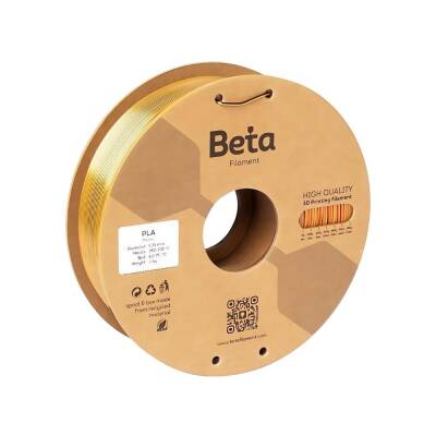 Beta PLA Silk Kırmızı-Altın-Siyah Filament 1.75mm 1000gr - 2 data-big=