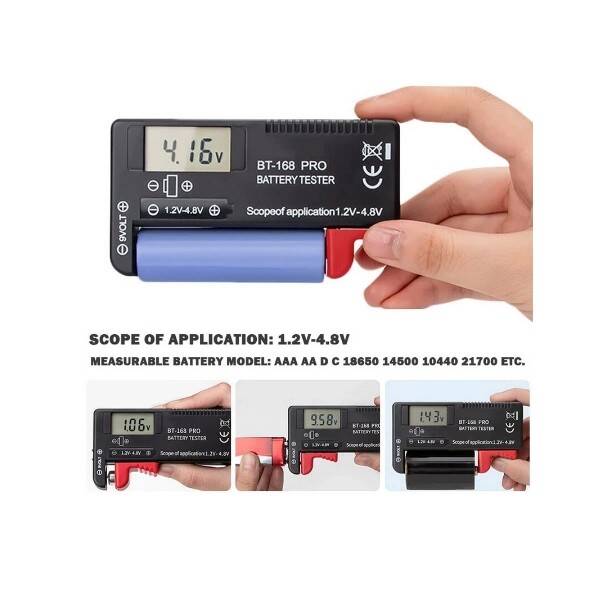 BT-168 Pro Pil Test Cihazı - 2