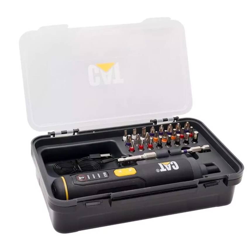 CAT DX1110 Şarjlı Tornavida + 26 Adet Bist Uç - 2