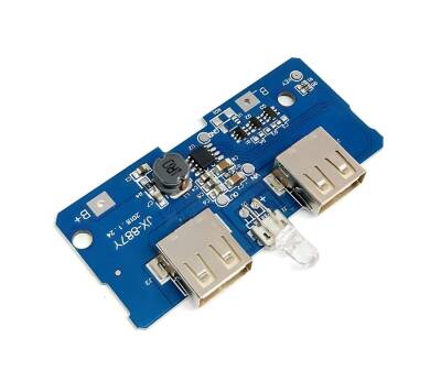 Çift USB Çıkışlı Powerbank Modülü - 2A - 1 data-big=