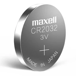 CR2032 Maxell 3V Lityum Düğme/Para Pil - Thumbnail