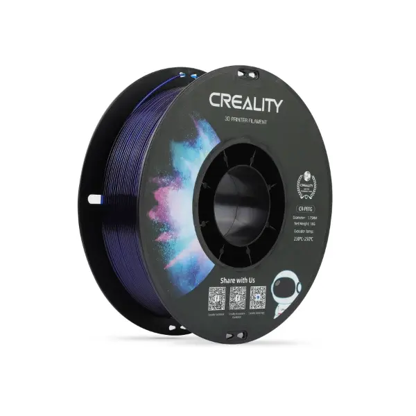 Creality CR-PETG Transparan Mavi Filament 1.75mm 1000gr - 1