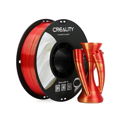 Creality CR-PLA Silk Altın-Kırmızı Filament 1.75mm 1000gr - 1 data-big=
