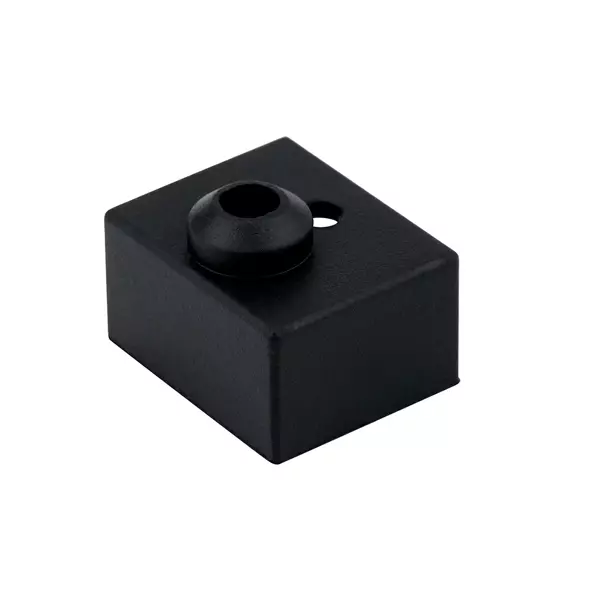 3D Yazıcı Parçaları - Creality Ender 3 S1 Isıtıcı Blok Silikon Kılıfı - Siyah