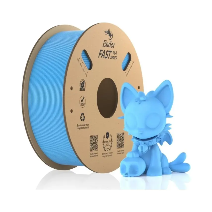 Creality Ender Fast PLA Açık Mavi Filament 1.75mm 1000gr - 1