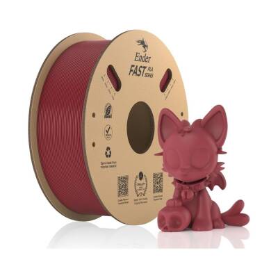 Creality Ender Fast PLA Ateş Kırmızı Filament 1.75mm 1000gr - 1 data-big=