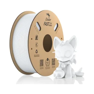 Creality Ender Fast PLA Beyaz Filament 1.75mm 1000gr - 1 data-big=