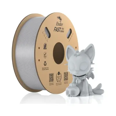 Creality Ender Fast PLA Gümüş Filament 1.75mm 1000gr - 1 data-big=