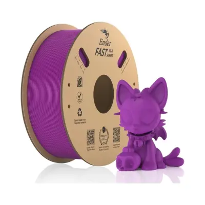 Creality Ender Fast PLA Mor Filament 1.75mm 1000gr - 1 data-big=