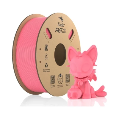 Creality Ender Fast PLA Pembe Filament 1.75mm 1000gr - 1 data-big=