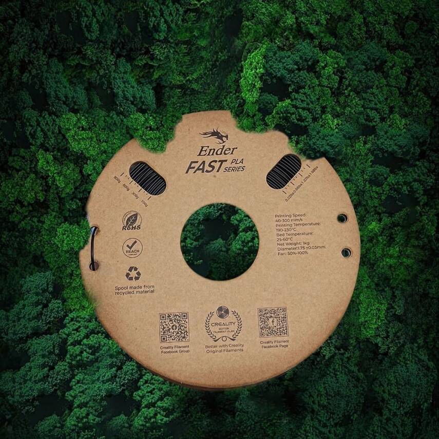Creality Ender Fast PLA Turuncu Filament 1.75mm 1000gr - 2