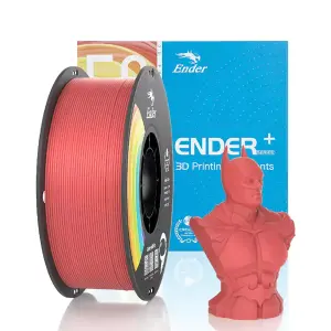 Creality Ender PLA+ Kırmızı Filament 1.75mm 1000gr - 2