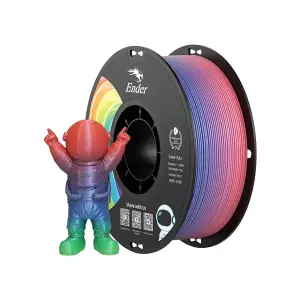 Creality Ender PLA+ Rainbow Filament 1.75mm 1000gr - 1