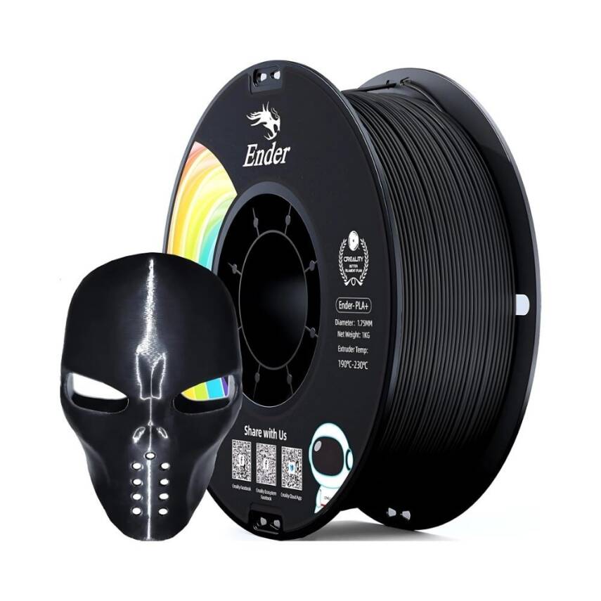 Creality Ender PLA+ Siyah Filament 1.75mm 1000gr - 2