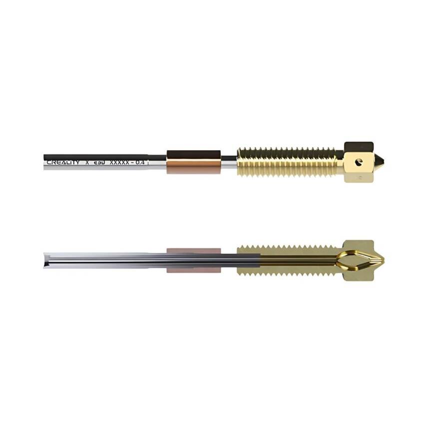 E3D Gelişmiş Yüksek Akış Pirinç Unicorn Nozzle Creality Uyumlu - 0.4mm - 2