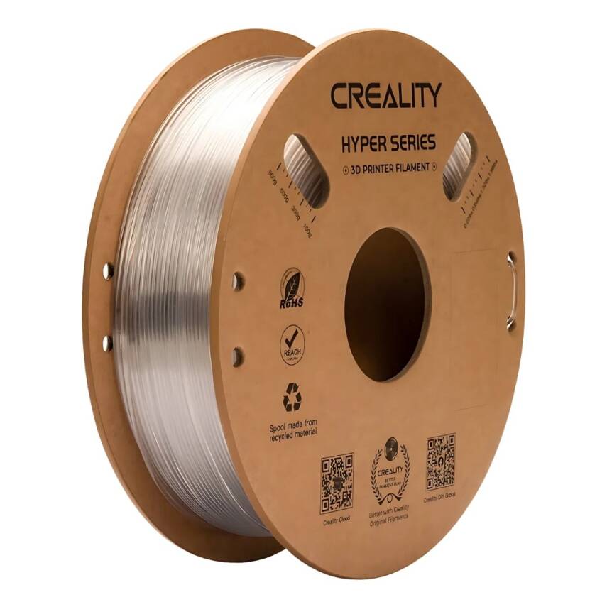 Creality Hyper PETG Transparan Filament 1.75mm 1000gr - 1