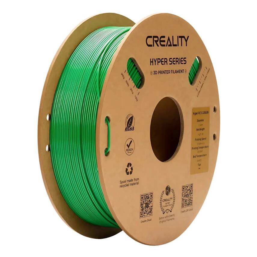 Creality Hyper PETG Yeşil Filament 1.75mm 1000gr - 1